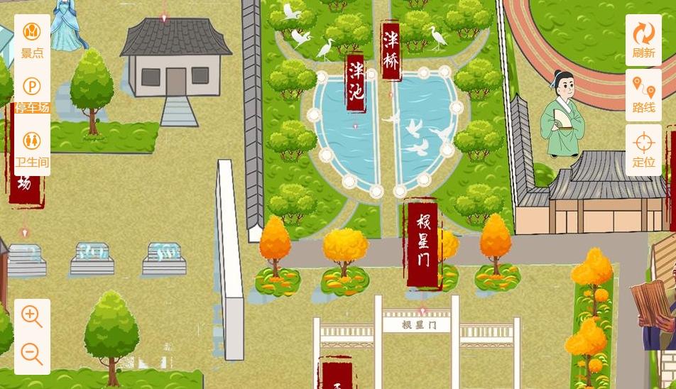 大关手绘地图景区语音讲解导览系统：智慧景区建设的基石